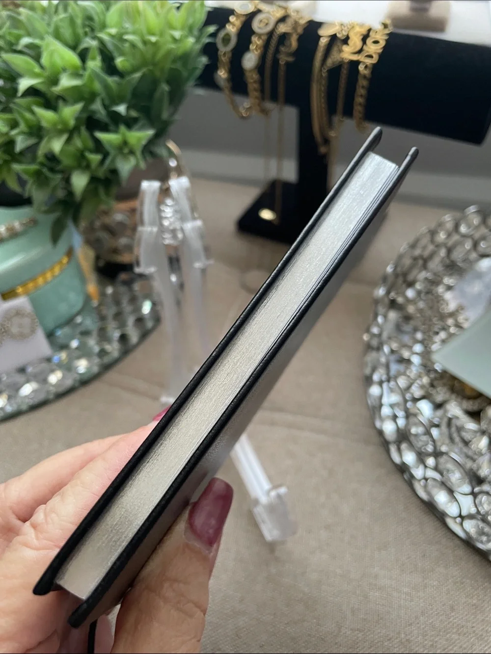 ✨🖤Yves Saint Laurent Beaute Black Slim Pocket Notebook 🖤✨NEW